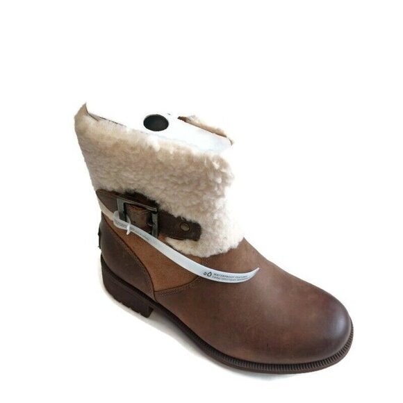 UGG Elings Fashion Waterproof Boots Womens Size 5 Chestnut Brown 1112620 - Picture 1 of 9